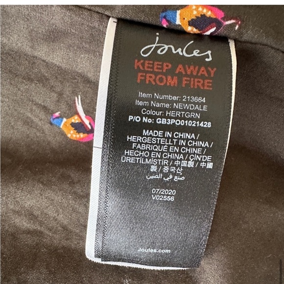 NWOT Joules Newsdale Quilted Jacket - Picture 9 of 11